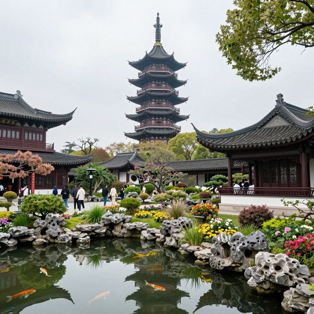 Pagoda & Oriental Garden