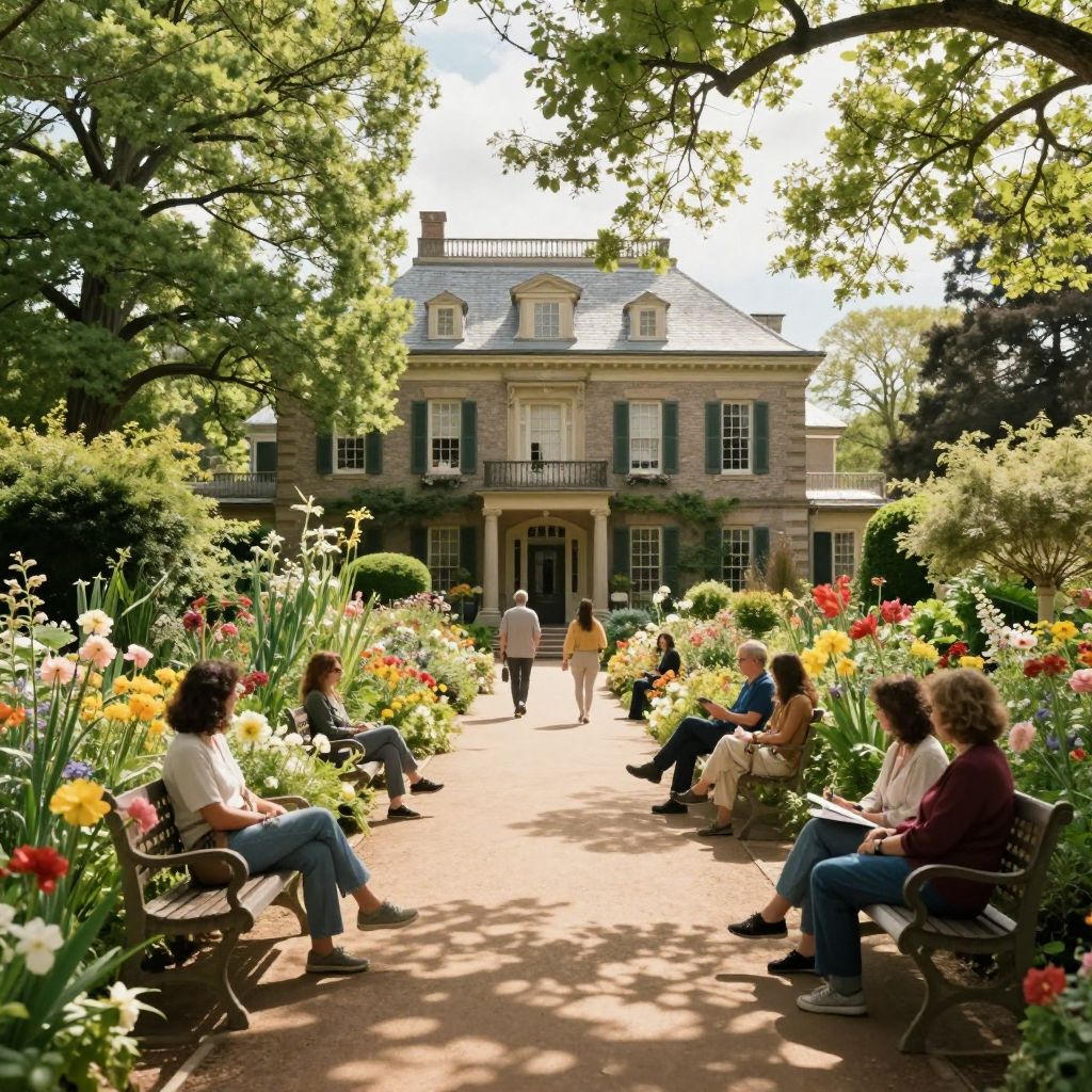 Ropes Mansion Garden