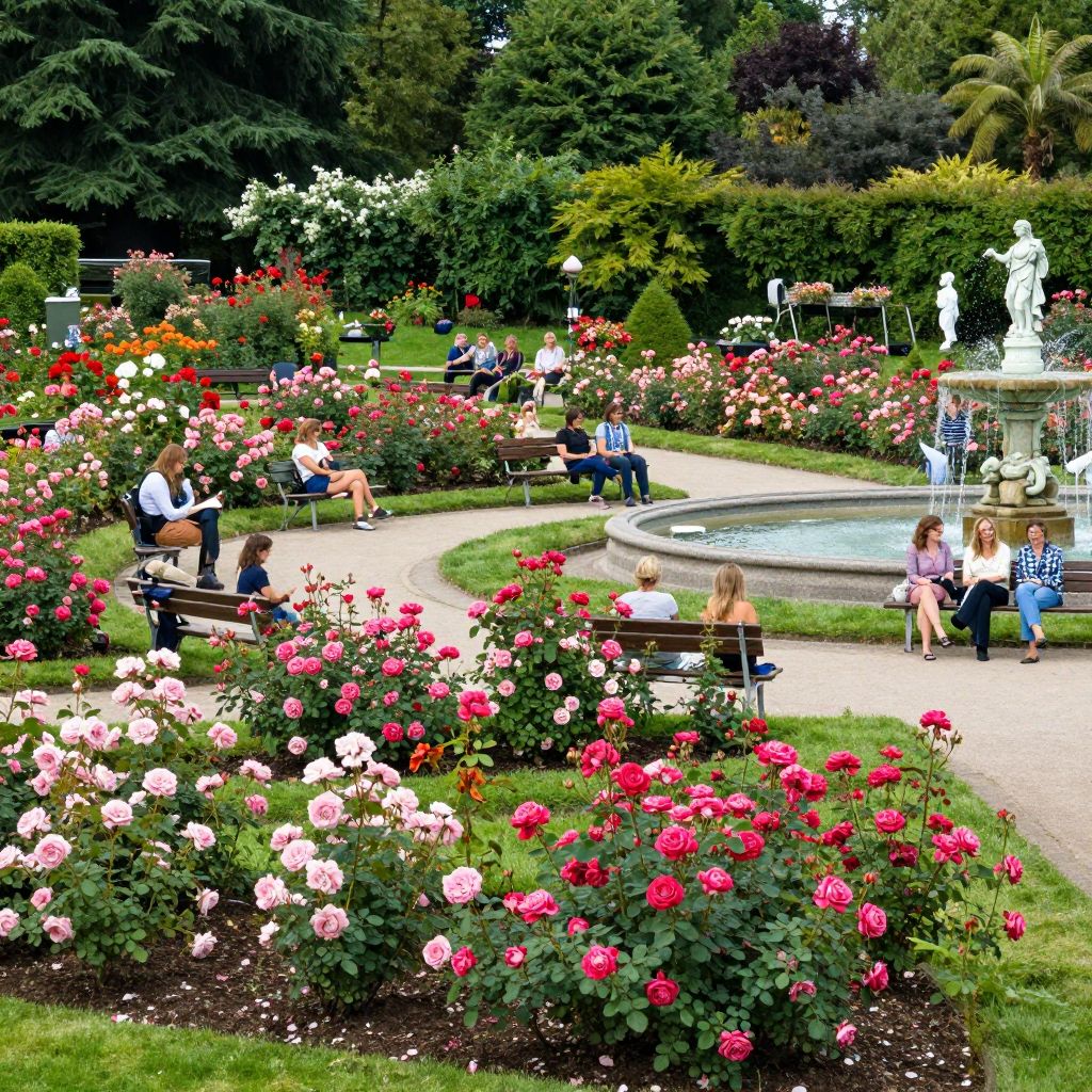 Volksgarten Rose Beds