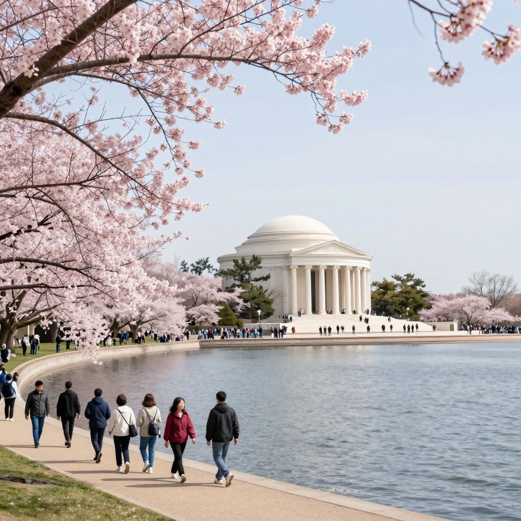 Tidal Basin Cherry Blossoms