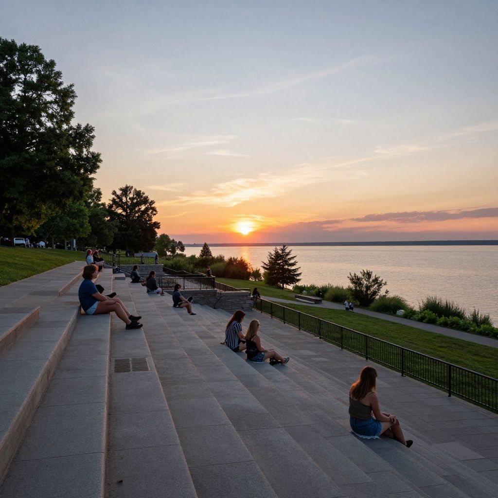 Solstice Steps at Lakewood Park