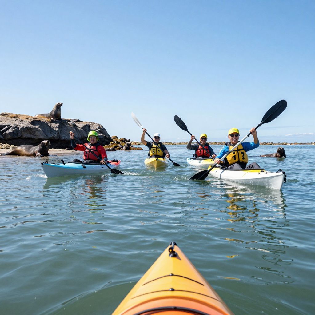 Kayak tour or whale watching