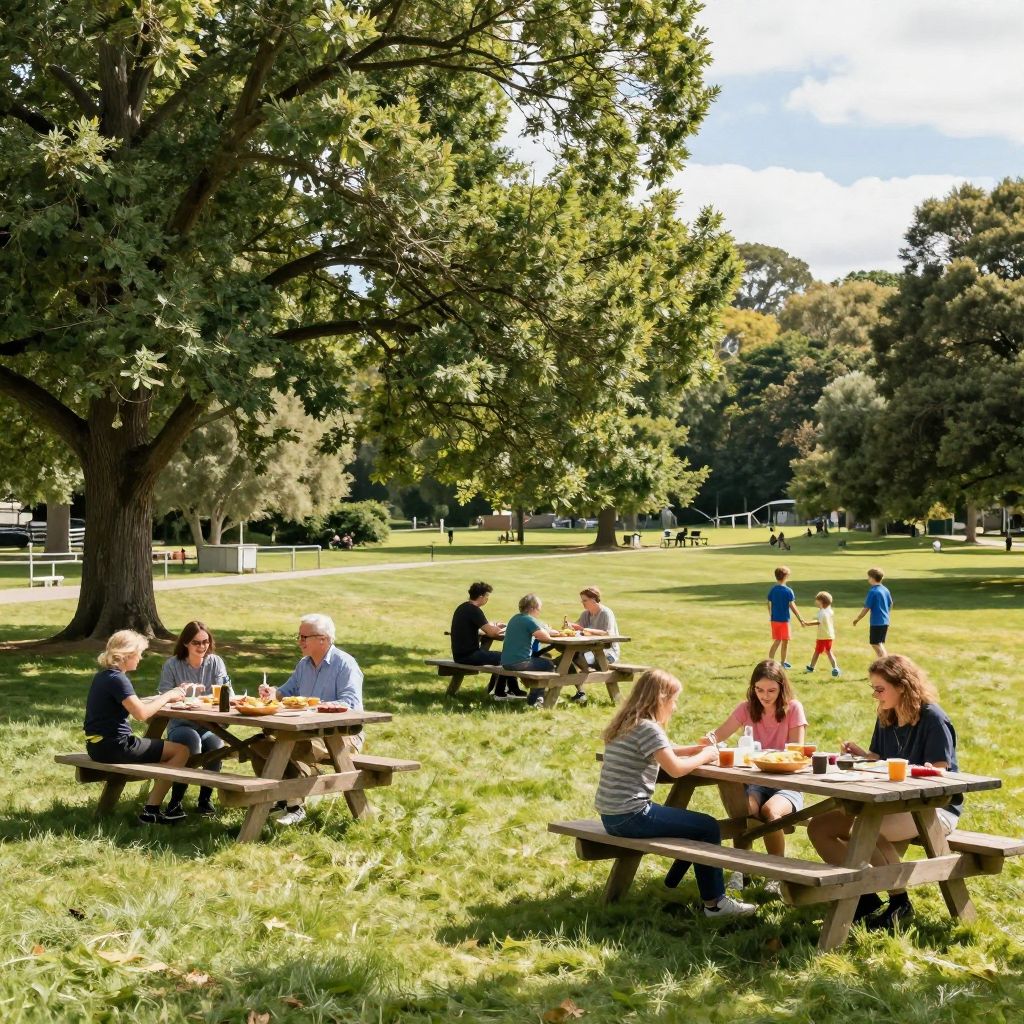 Family Picnic at Annandale Community Park
