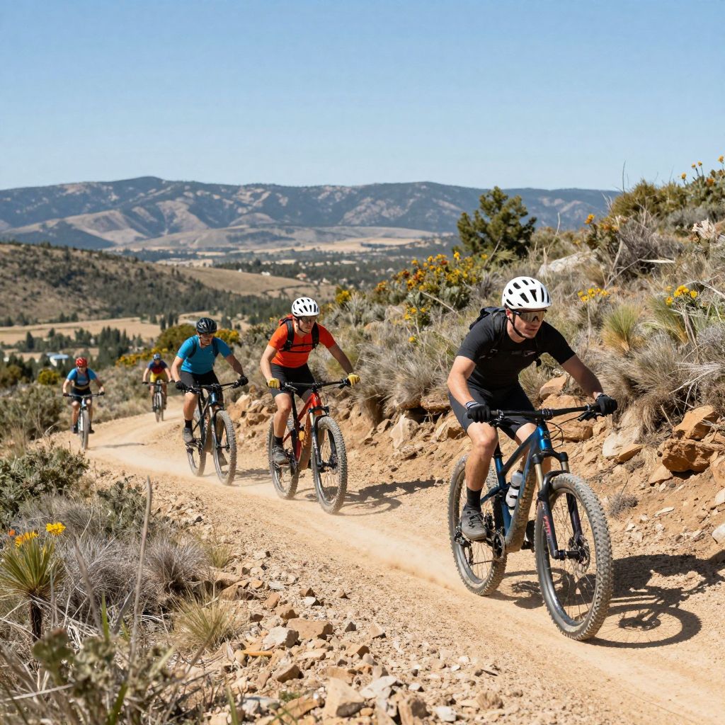 Mountain Biking on Whipple Trail System