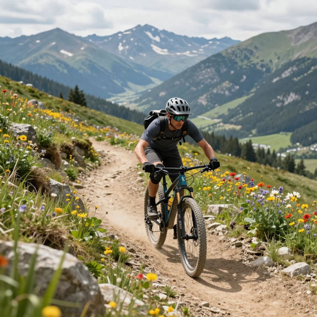 Mountain Biking on the Midland Trail