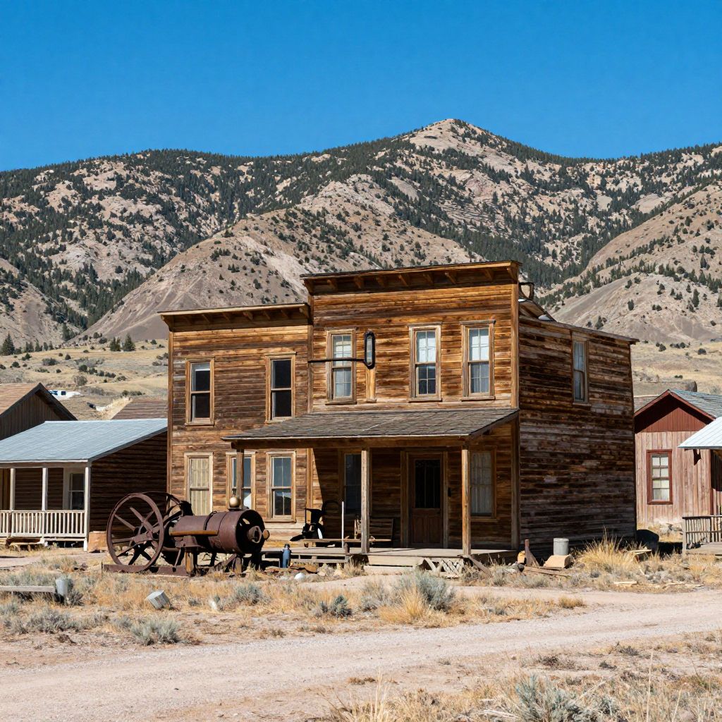 Historic Ghost Town of St. Elmo