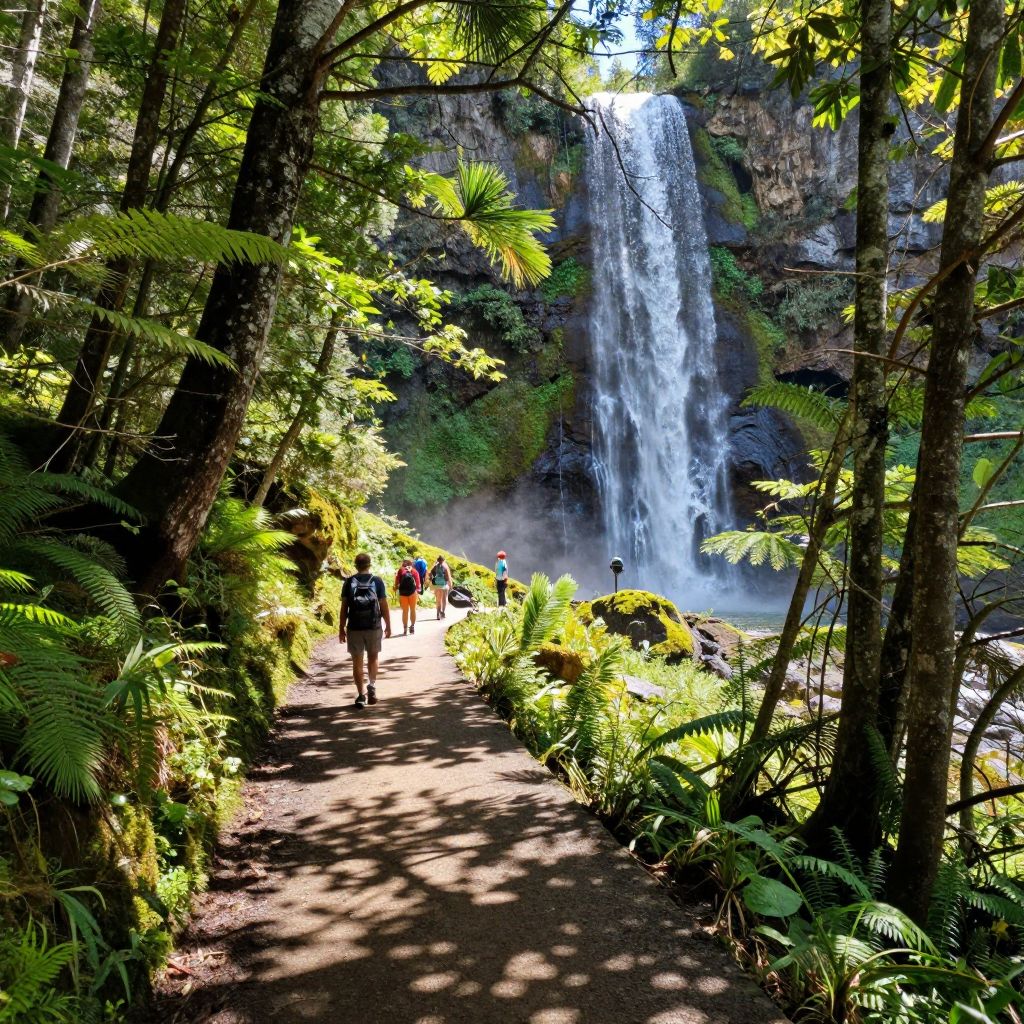 Hike to Falls Creek Falls