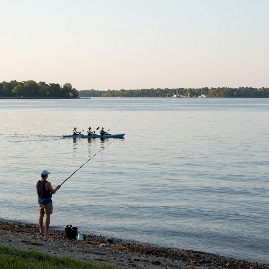 Fishing or Kayaking at Upper Chesapeake Bay