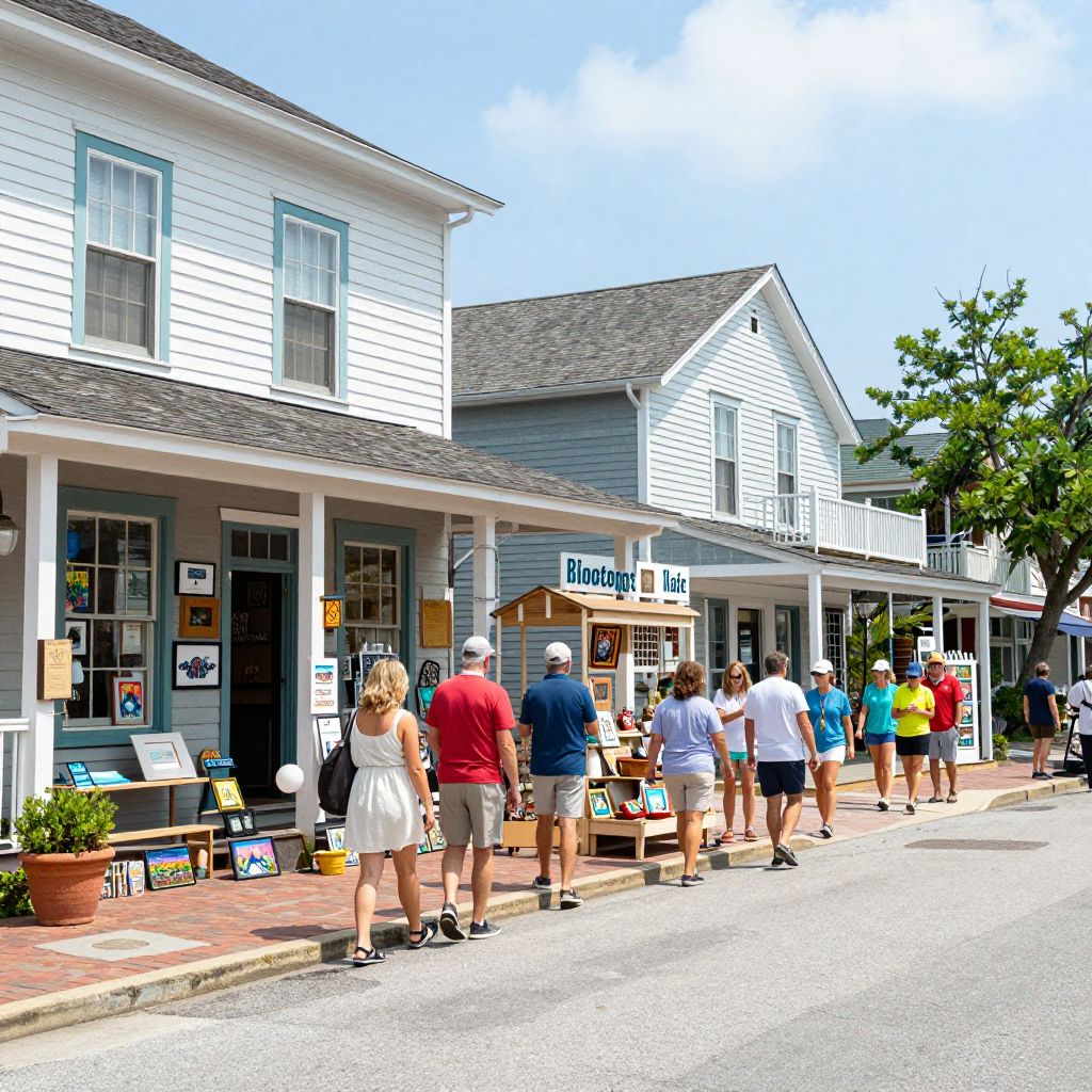 Downtown Chincoteague Shops