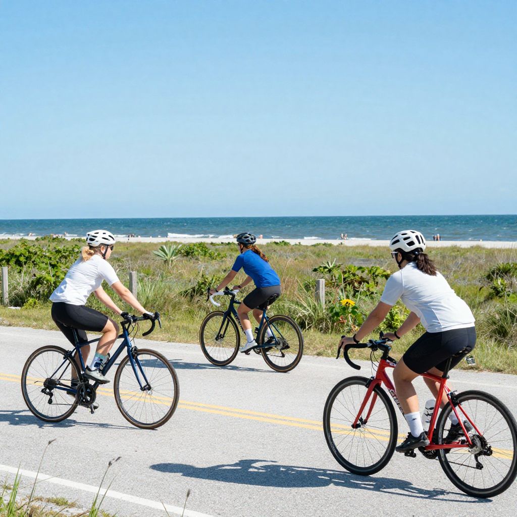 Biking Around Chincoteague Island