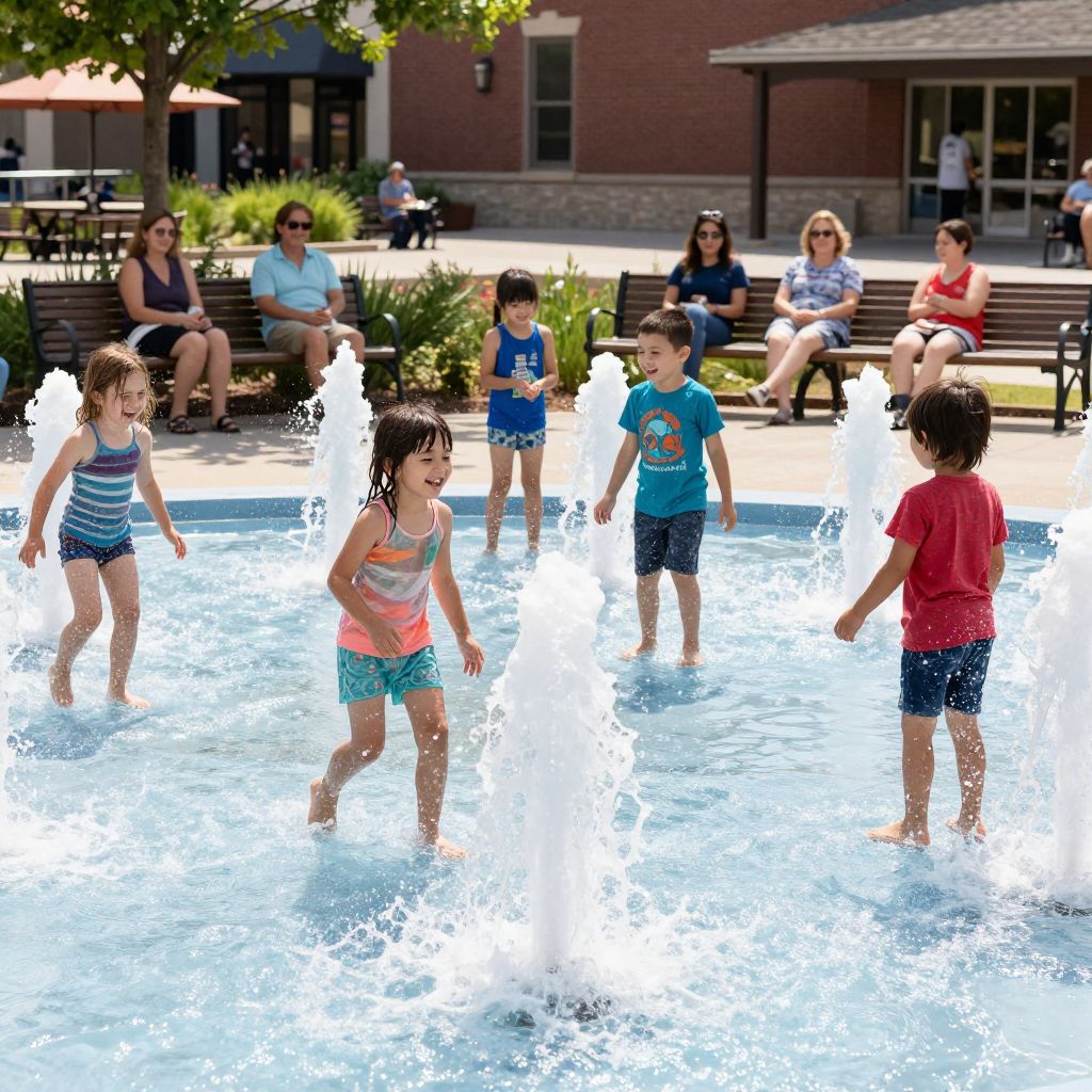 Downtown Public Square Splash Pad