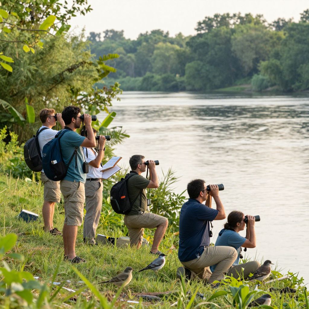 Birdwatching along the Potomac River