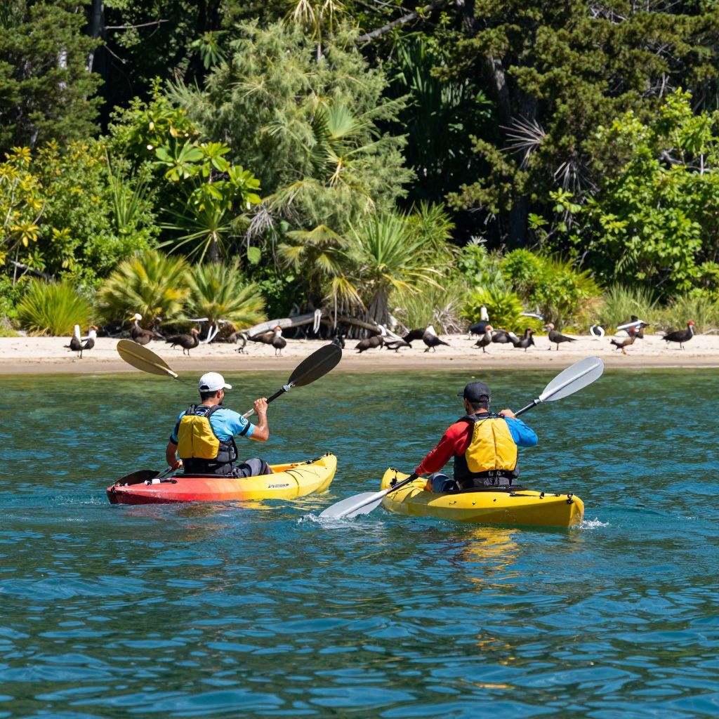 Kayaking at Monroe Bay