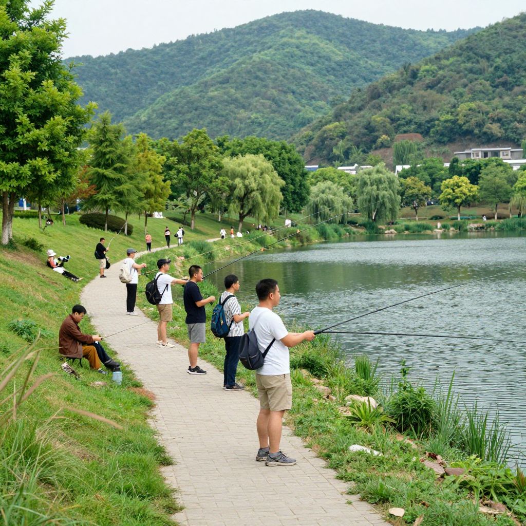 Fishing Lake at Devou Park