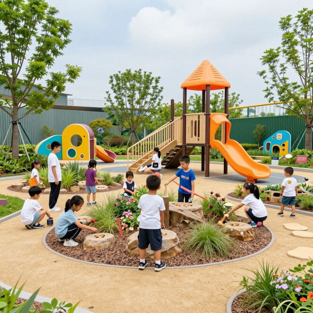 NaturePlay Area at Behringer-Crawford Museum