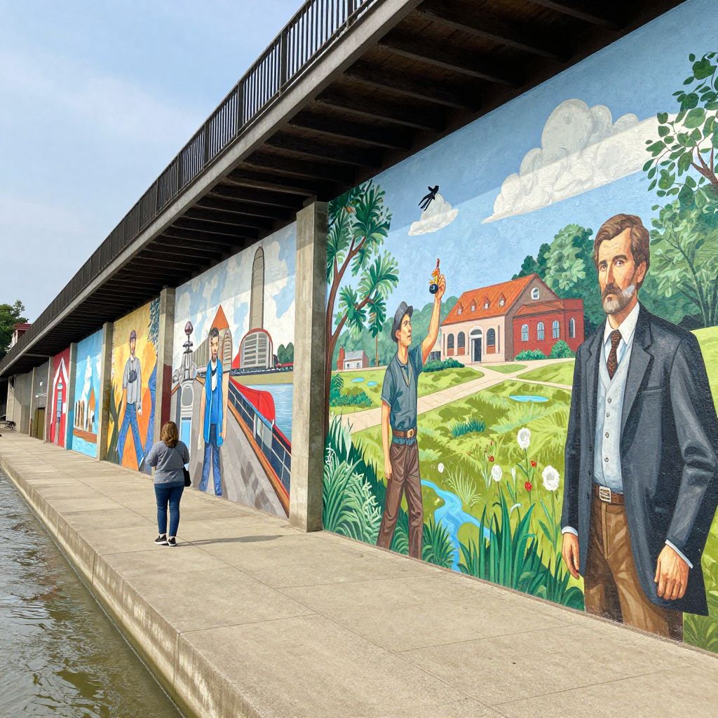 Roebling Murals