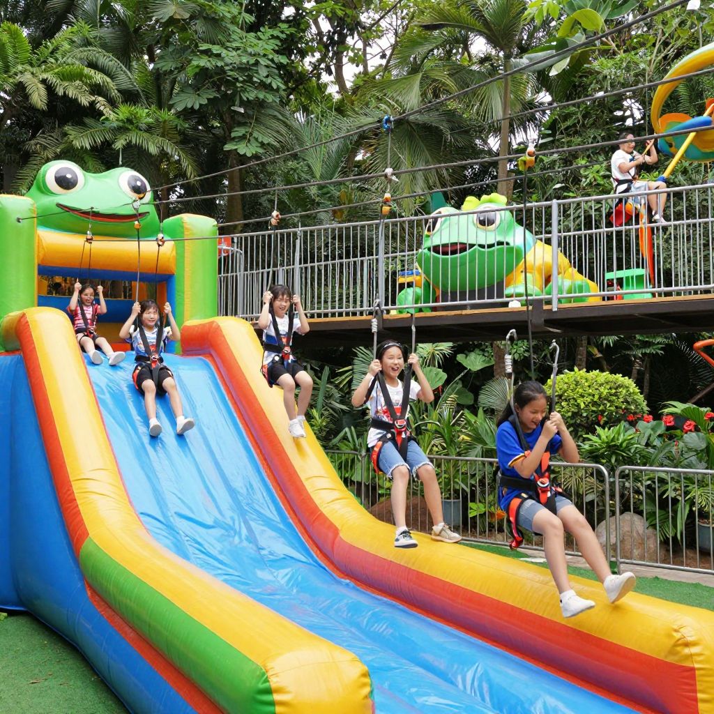 Spend a Fun Day at Tree Frogs Adventure Park