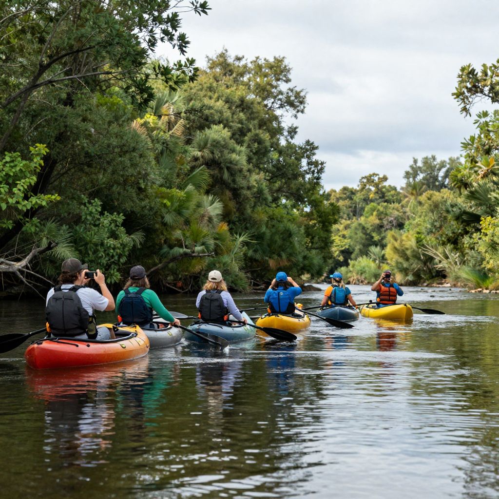 Take Part in Seasonal Paddling Activities