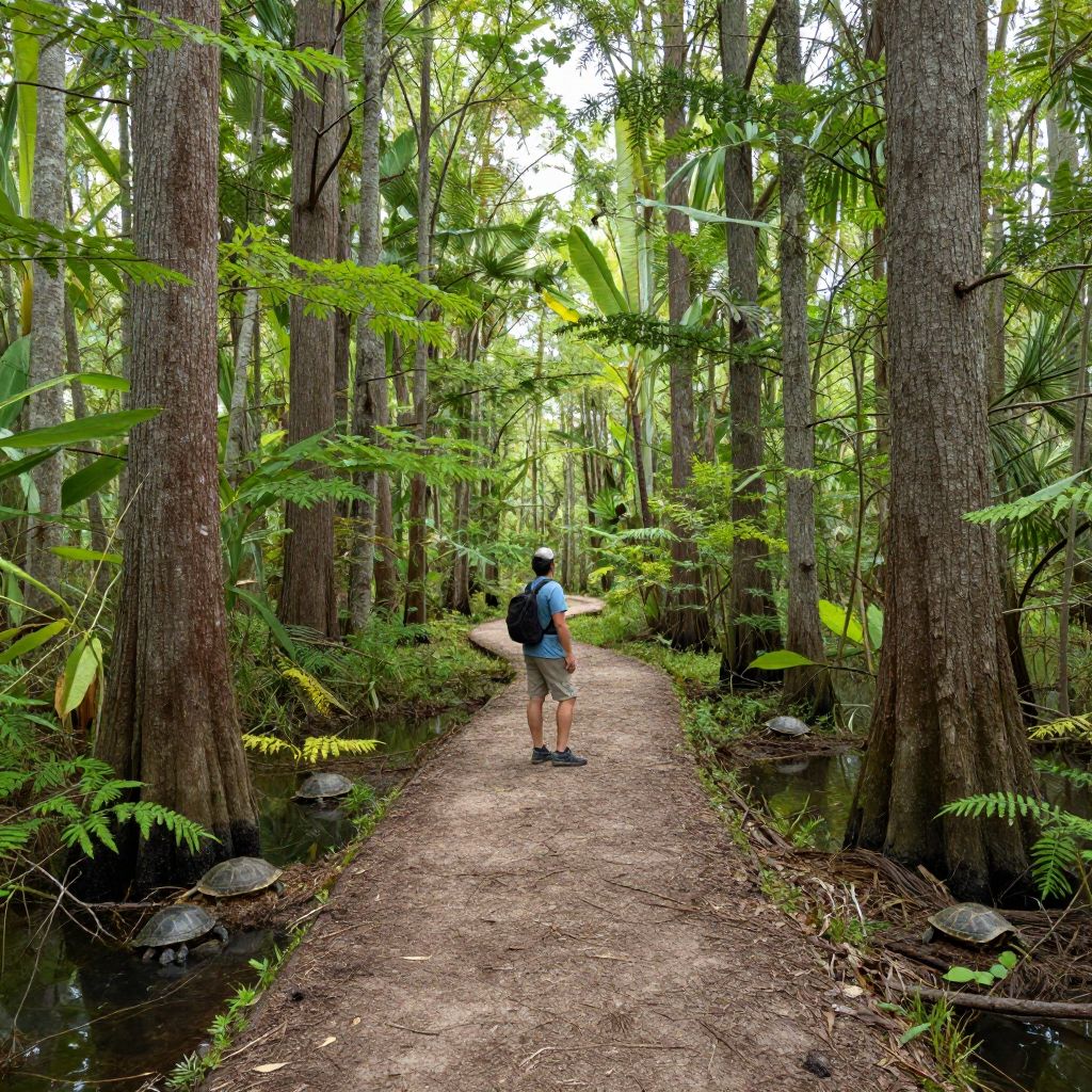 Hike the Trails at Northlake Nature Center