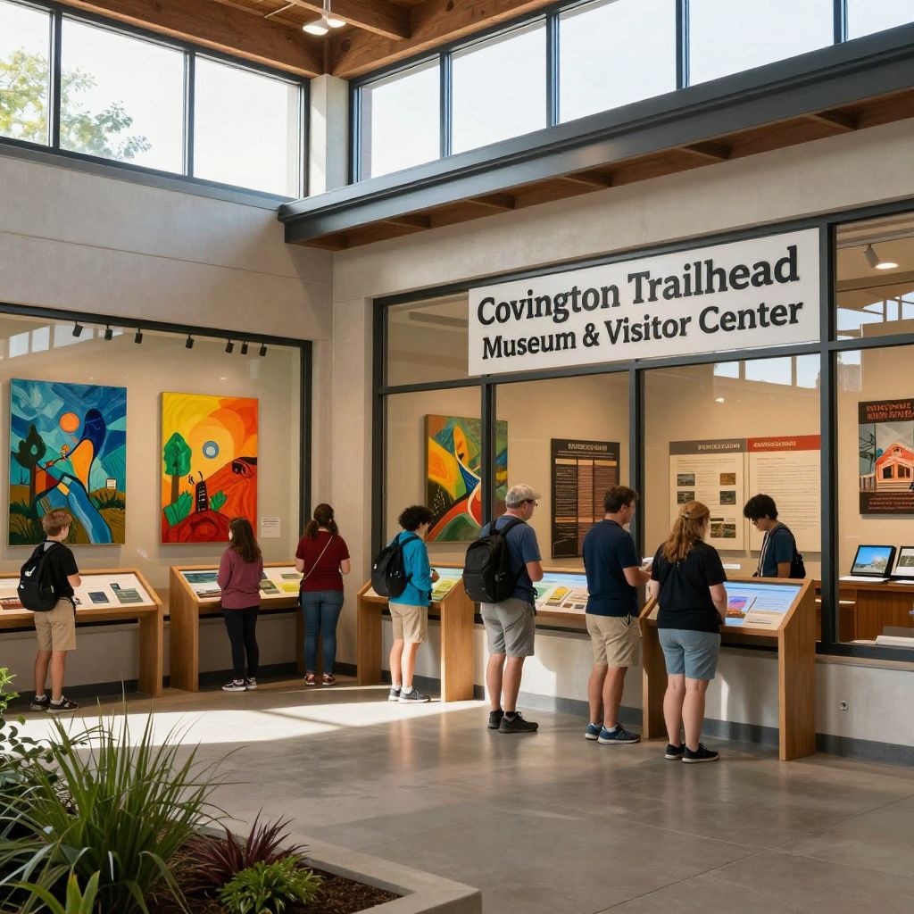 Explore the Covington Trailhead Museum & Visitor Center