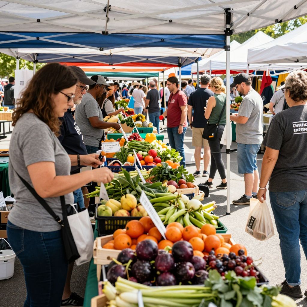 Attend the Covington Farmers Market