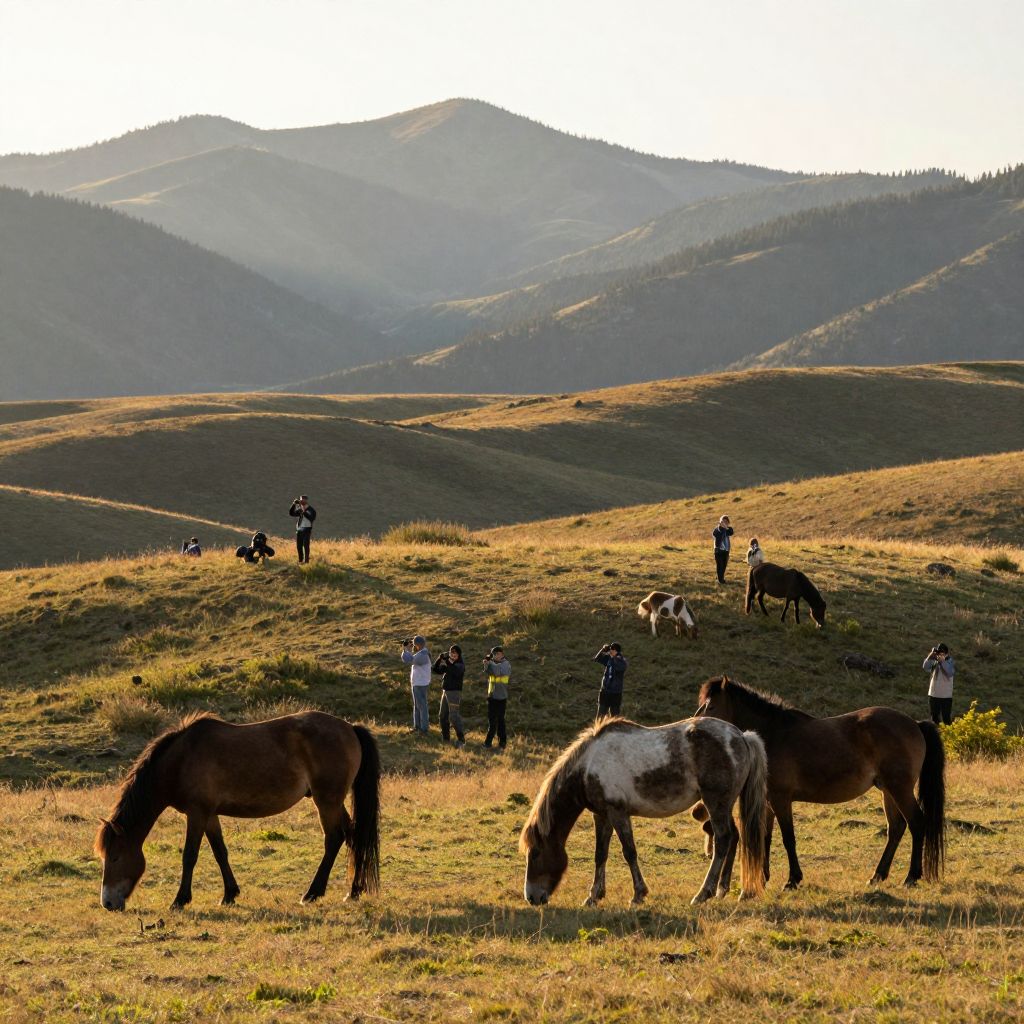 Wild Ponies at Grayson Highlands State Park