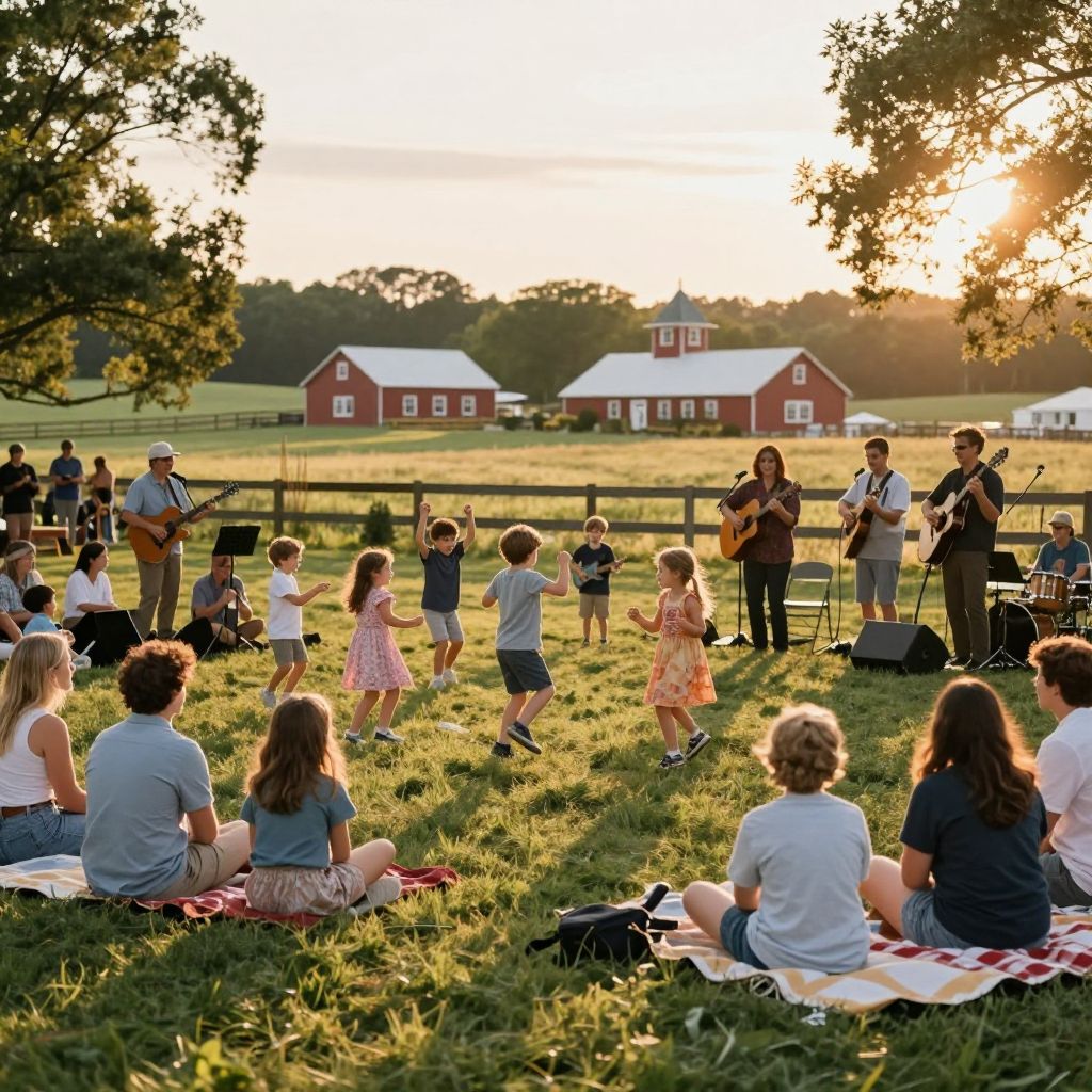 Children's Concerts at Frying Pan Farm Park