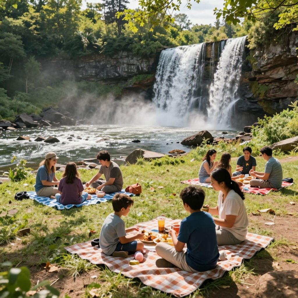 Picnic at Great Falls Park