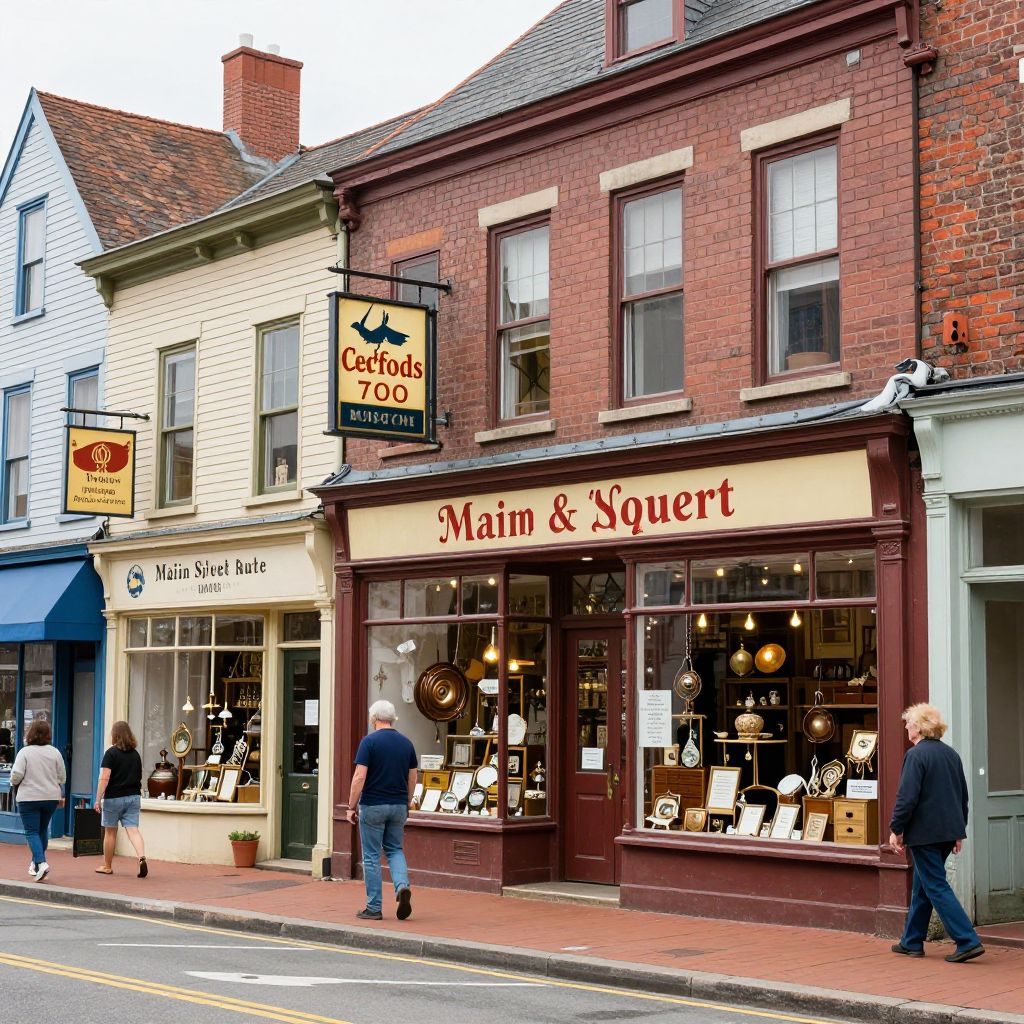 Antique Shops on Main Street