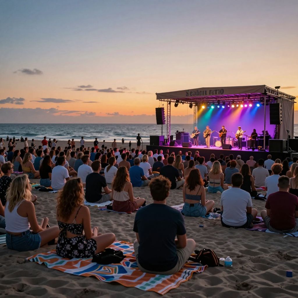 Seashell Stage Concert