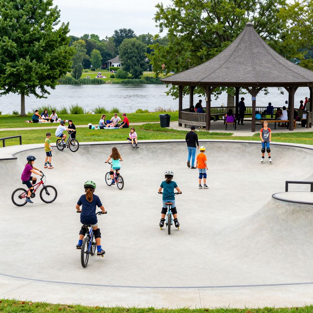Riverside Park Pavilion & Skatepark