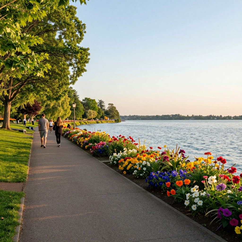 Venetian Gardens Park on Lake Harris