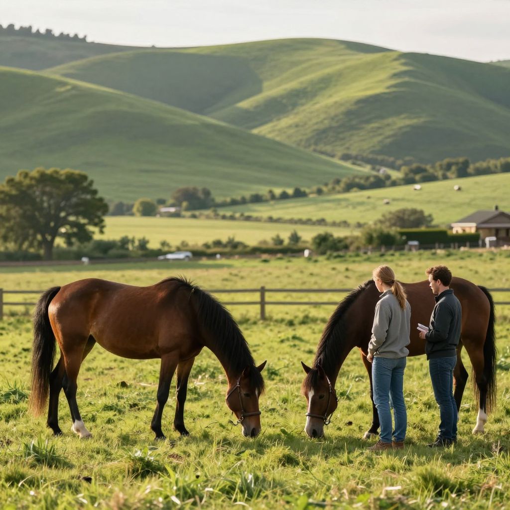 Take a Private Thoroughbred Horse Farm Tour