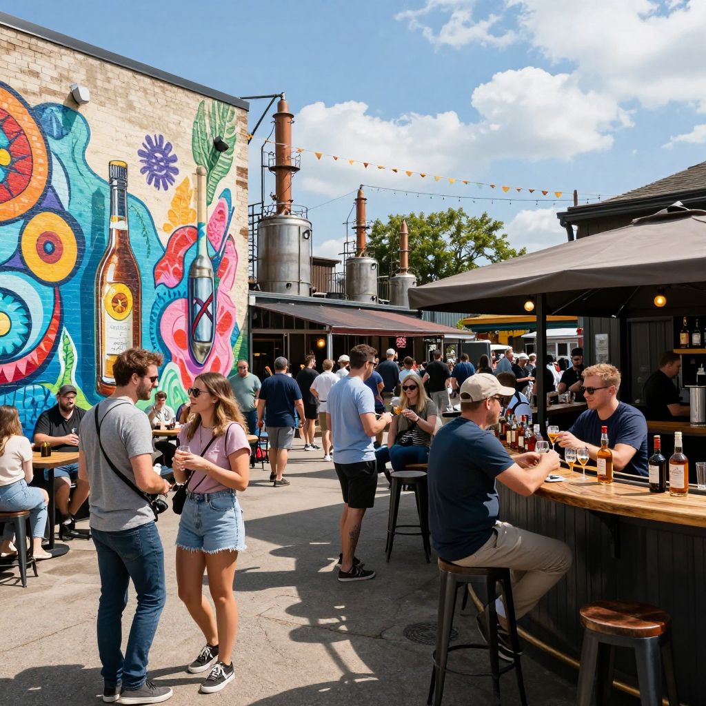 Visit the Distillery District for Craft Distilleries and Bars