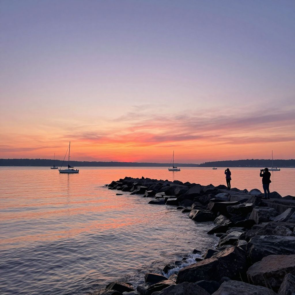Lexington State Harbor Sunrise