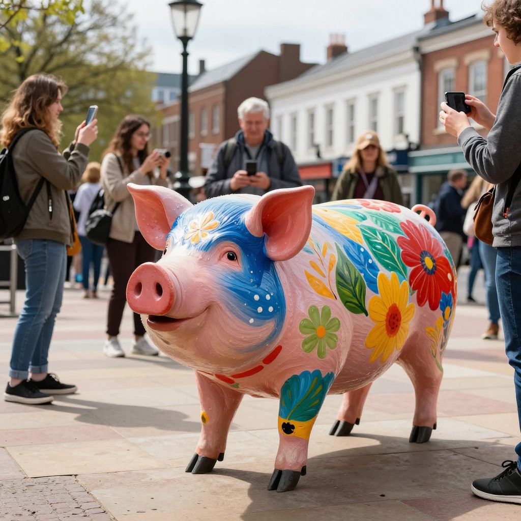 Painted Pigs of Lexington