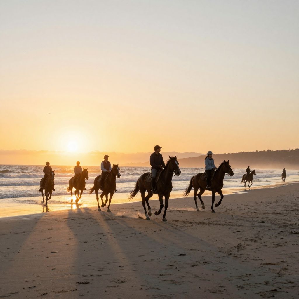 Horse Riding on Longest Beach