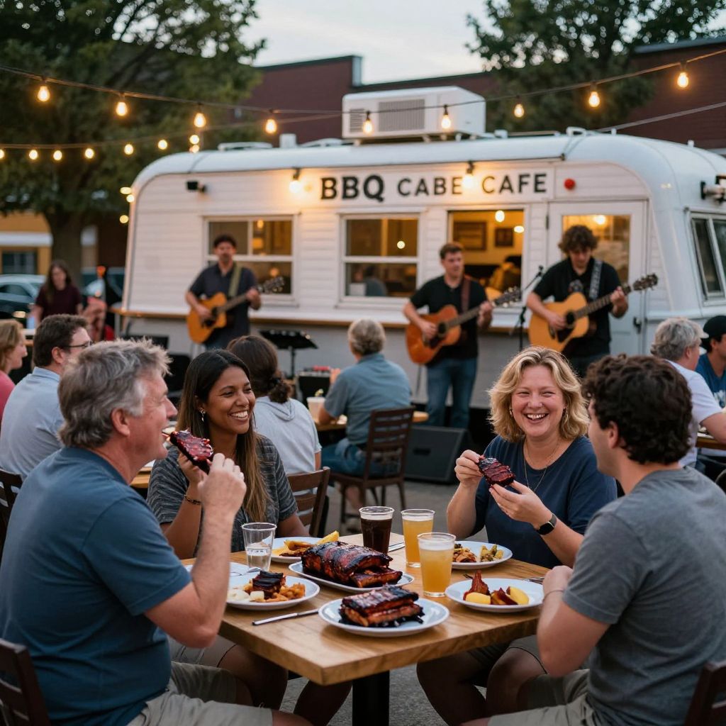 The BBQ Caboose Cafe