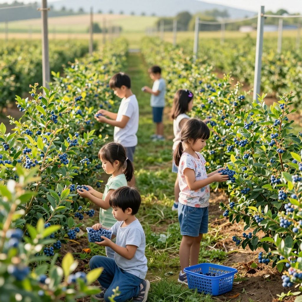 Pick Blueberries at Gypsy-Mountain Blueberry Patch
