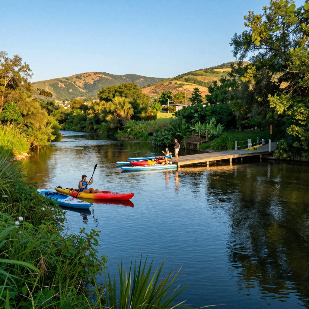 Kayaking at Middleburg Boat Ramp