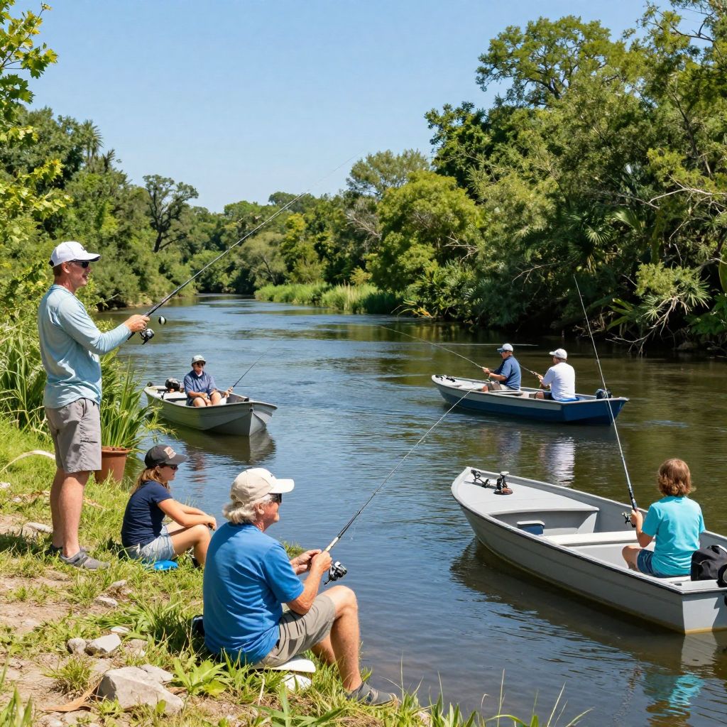 Fishing in the Black Creek Area