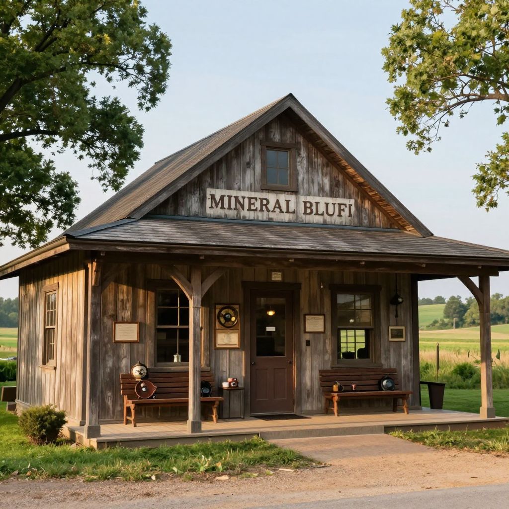Historic Mineral Bluff Depot
