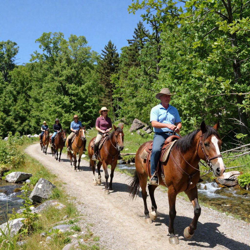 Horseback Riding with Appalachian Trail Rides