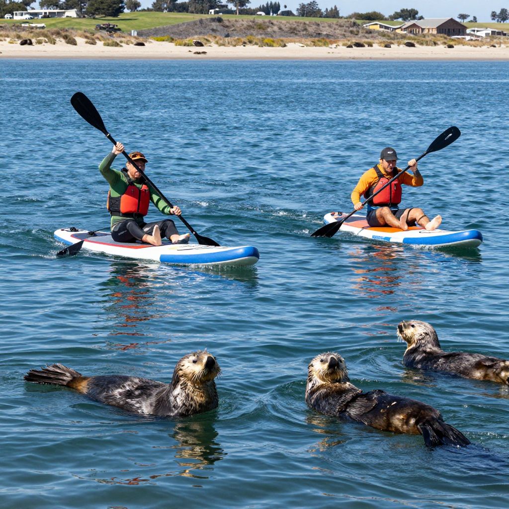 Kayaking in Monterey Bay