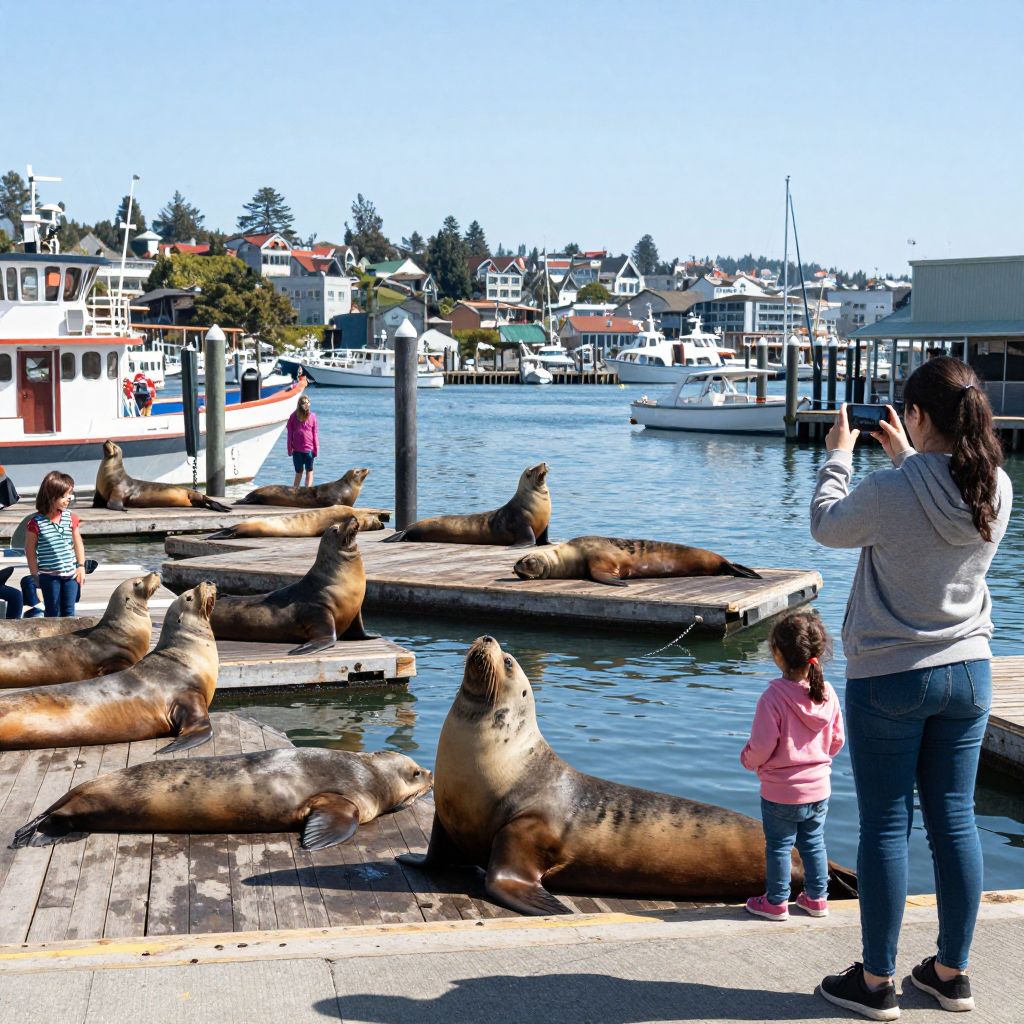 Old Fisherman’s Wharf Sea Lions