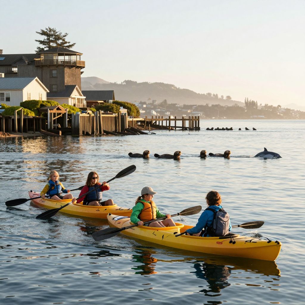 Kayaking Along Cannery Row