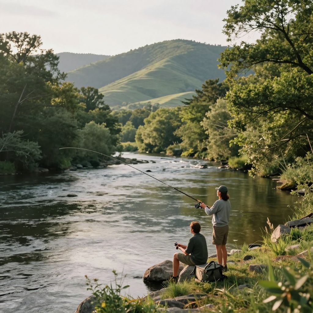 Fishing in the Shenandoah Valley