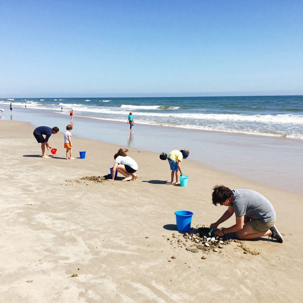 Beachcombing in Ocean Shores