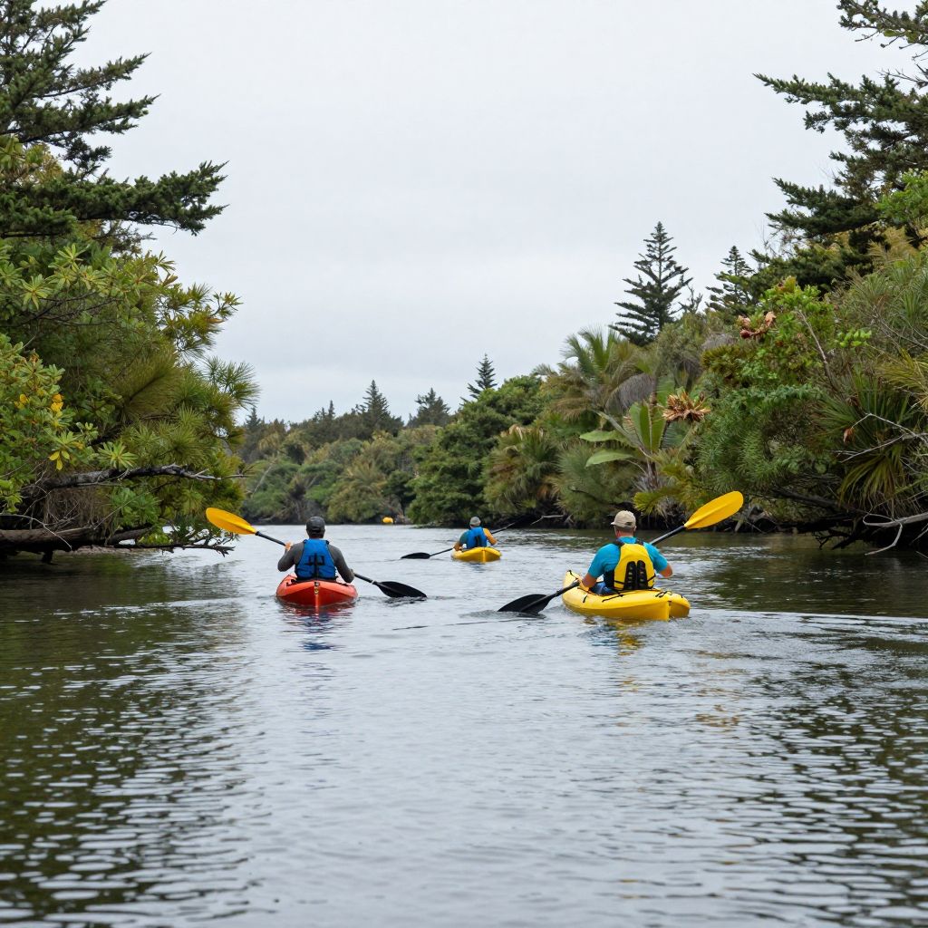 Fishing and Kayaking