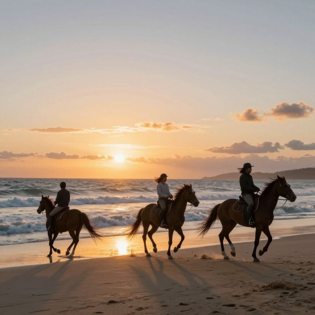 Horseback Riding on the Beach
